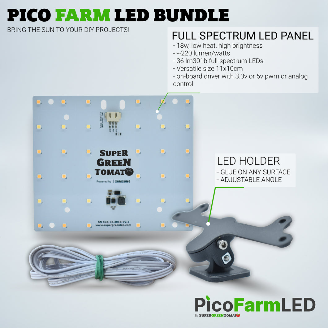 PicoFarmLED - DIY home farming LED panels